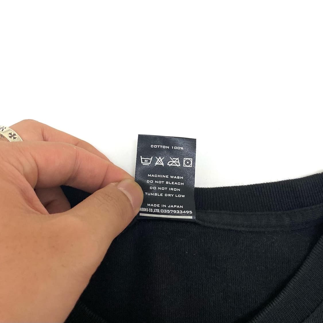 넘버나인 2003ss 아카이브 체인 프린팅 반팔 티셔츠 상품이미지6