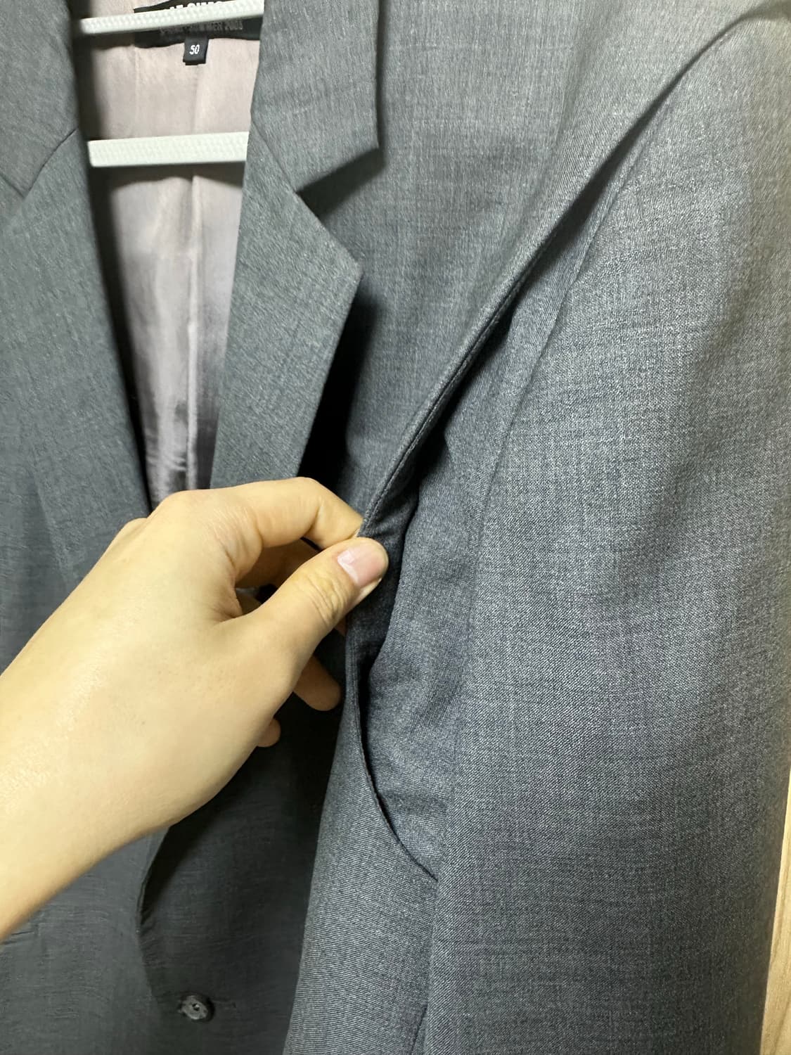 라프시몬스 05ss 테일러드 블레이저 50 상품이미지3