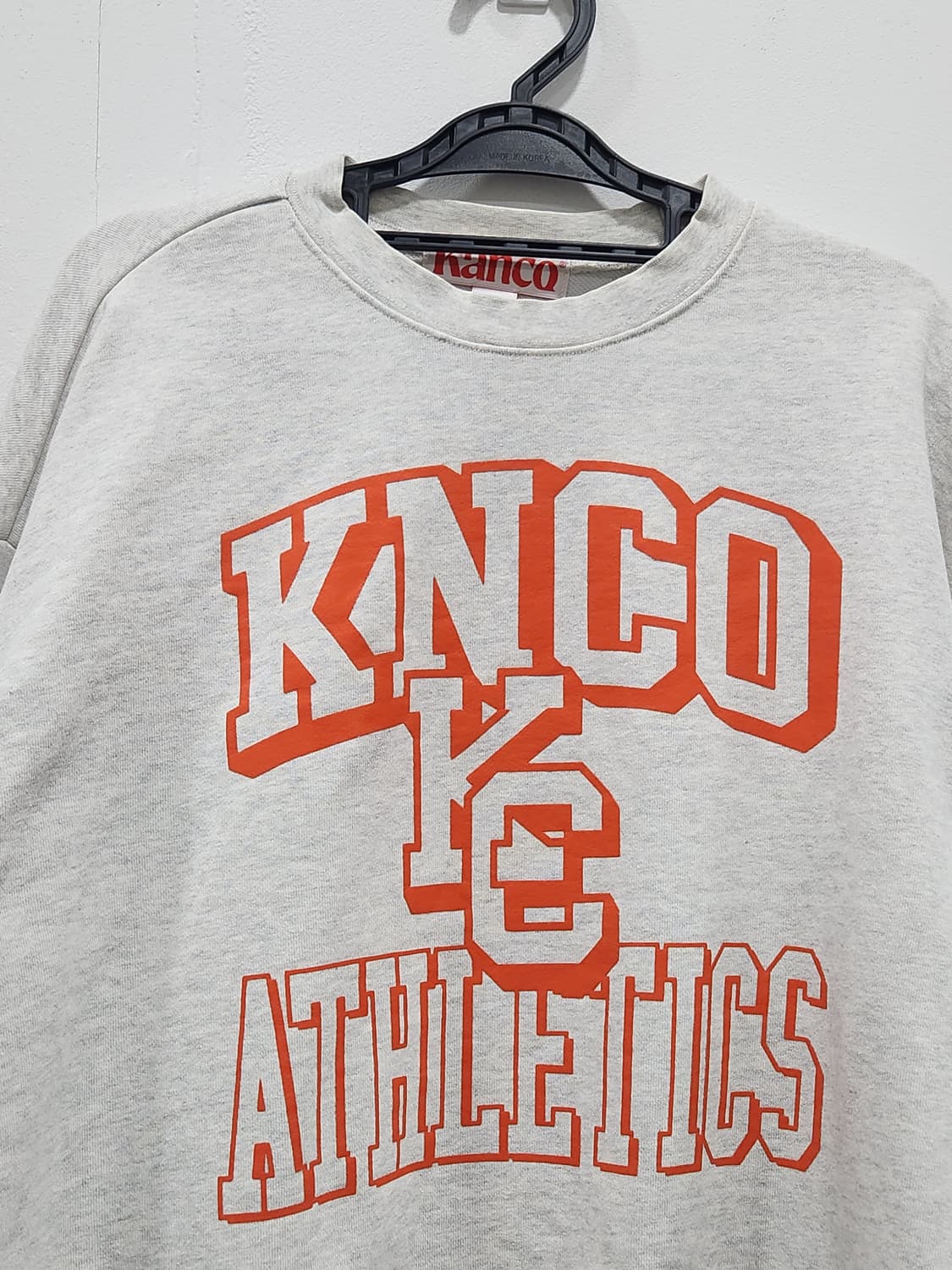 [105] 칸코  맨투맨 티셔츠 2사이즈 95~105사이즈 오트밀 상품이미지3