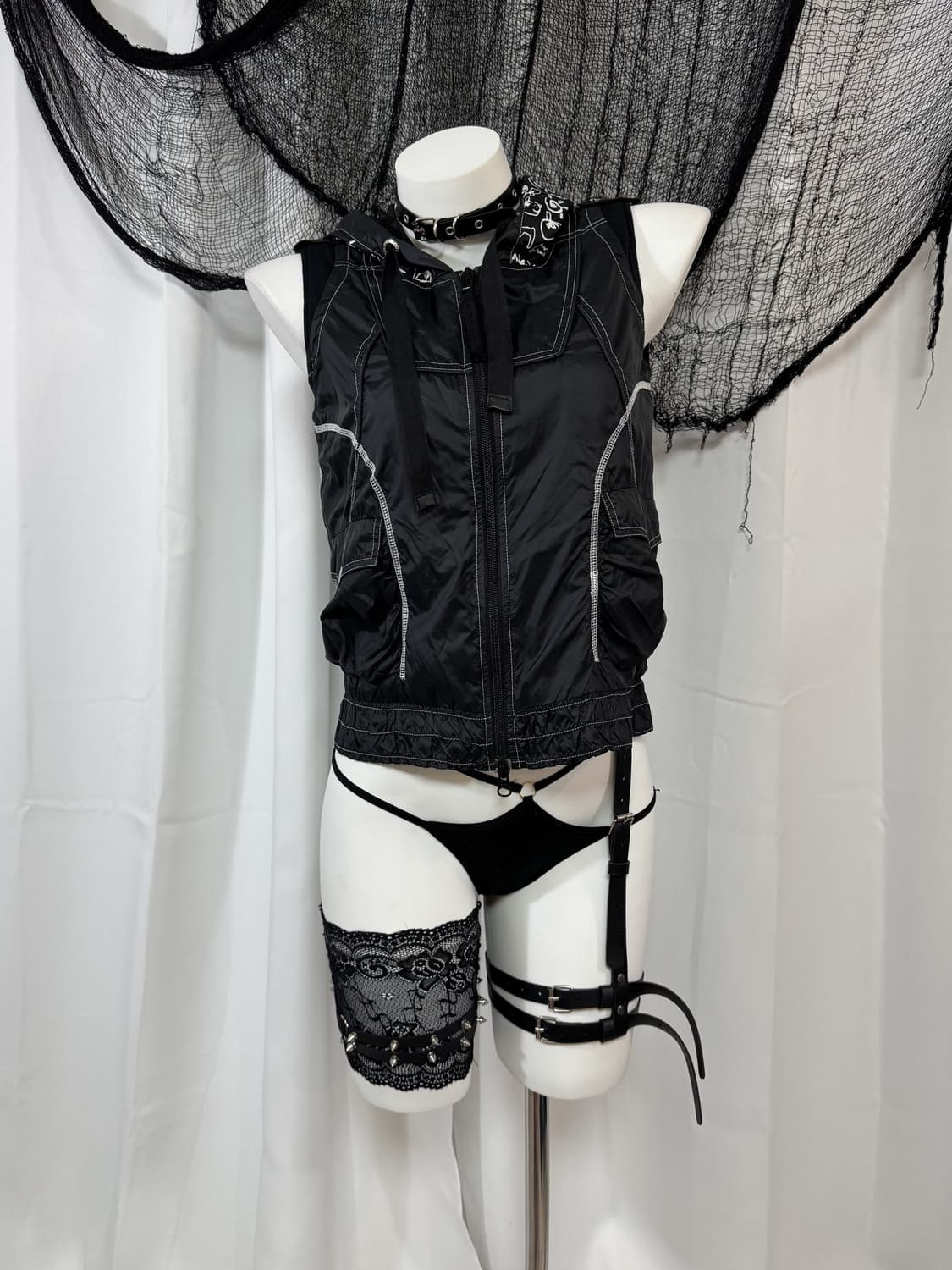 printing vest jacket 상품이미지3