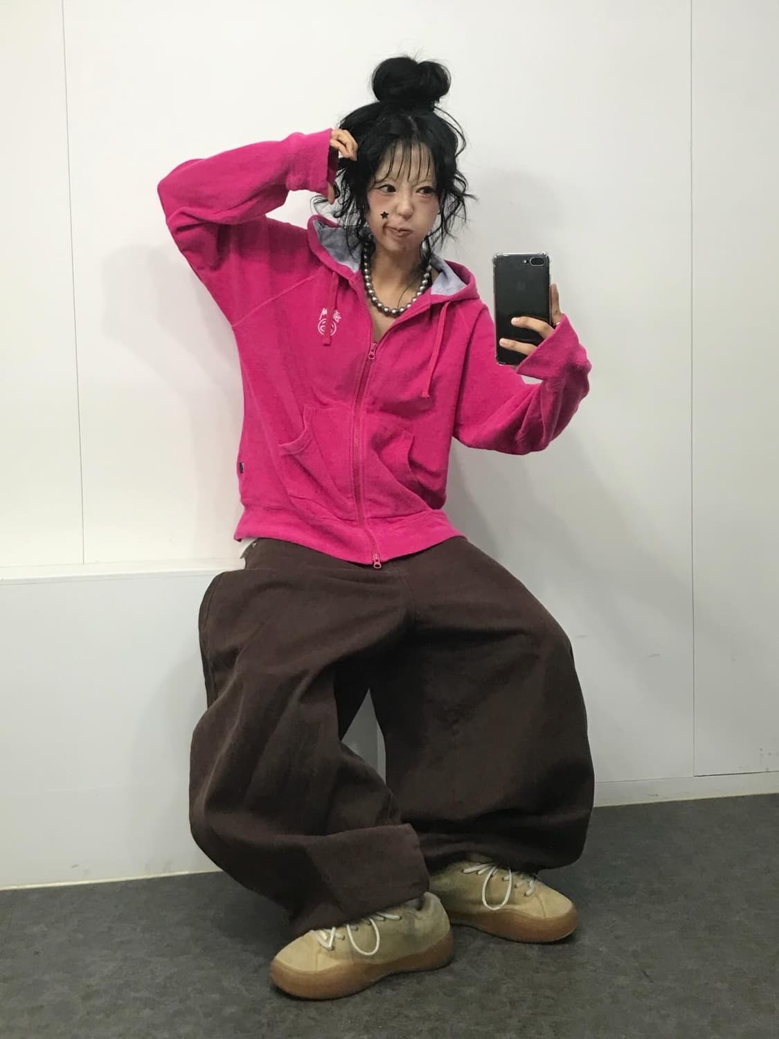 Stussy Pink Two-Way Hood Zip-Up 상품이미지5