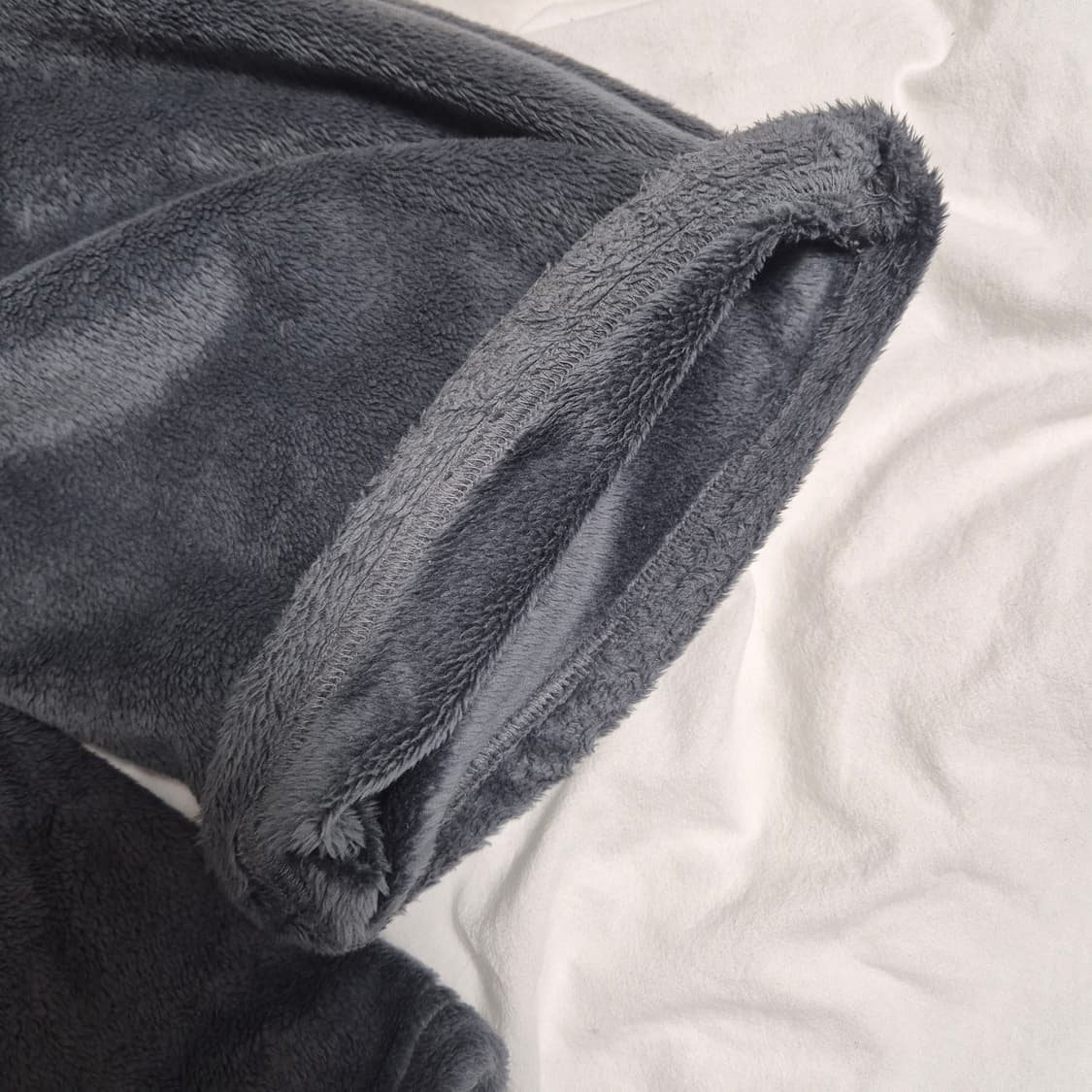 지초이 23-006 플리스 팬츠 그레이 상품이미지5