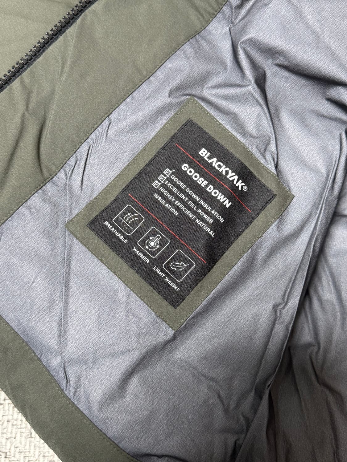 블랙야크 카르카 다운 패딩25FW(새 상품) 상품이미지6