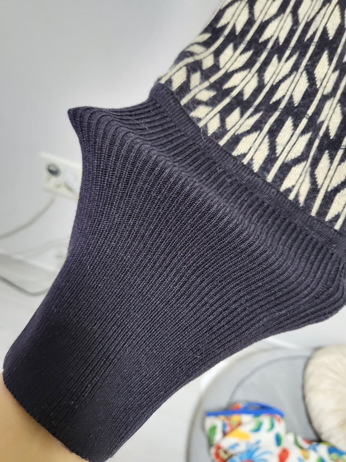 편헌옷 좋아하시는분 강추!bnx 양모 니트 배기 팬츠free55-77 상품이미지5