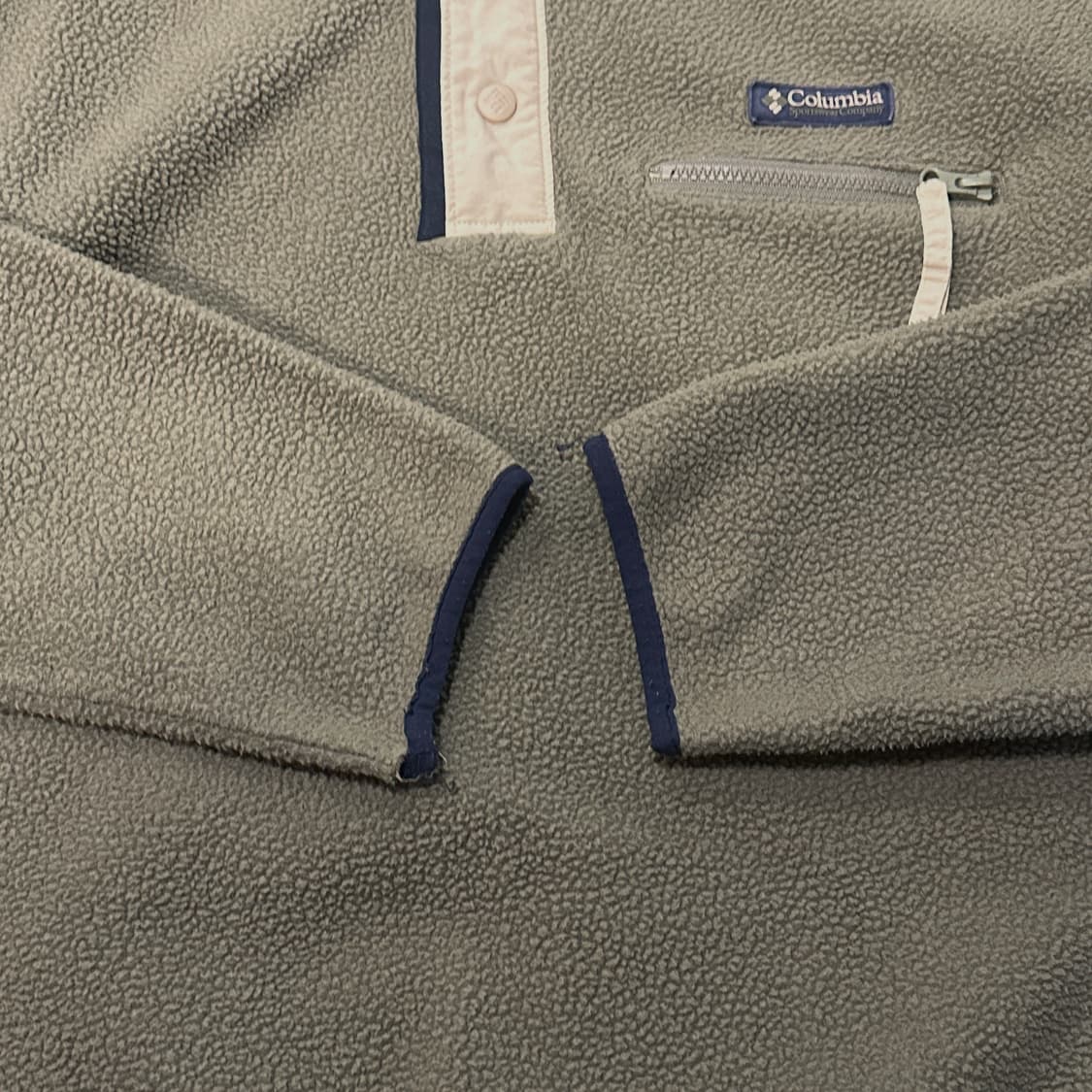 컬럼비아 플리스 풀오버 스냅티 (XL/105) 신칠라 상품이미지6