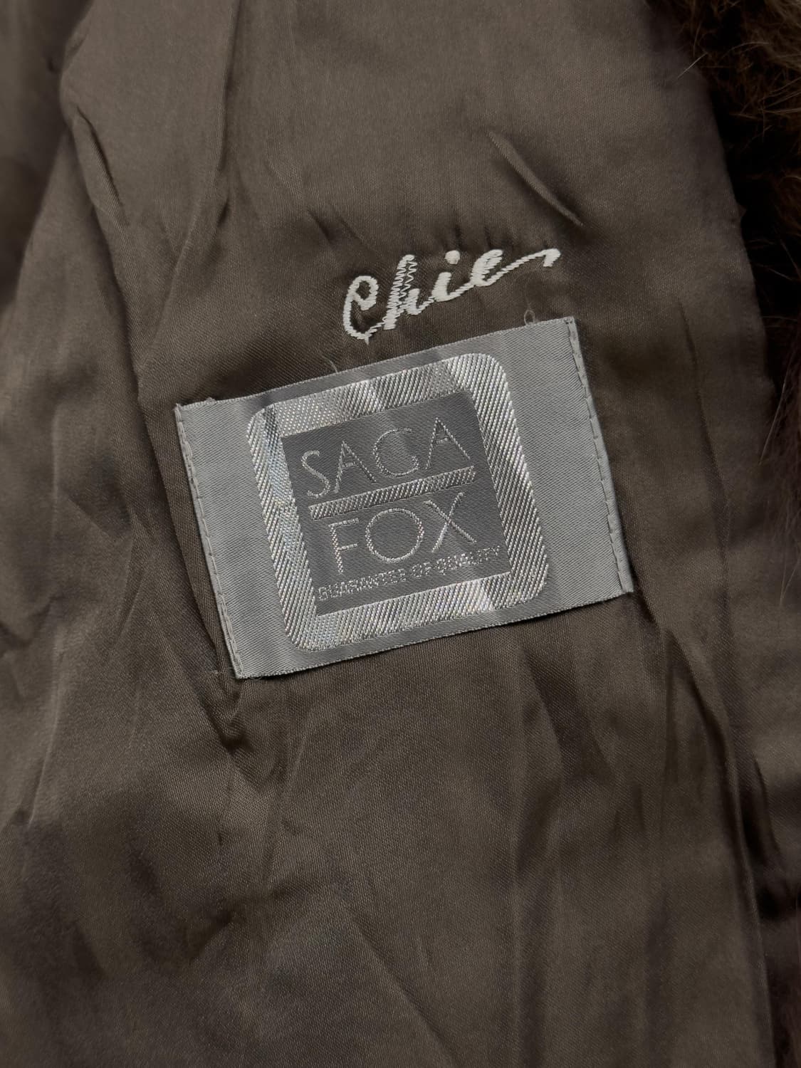 사가 폭스 퍼 자켓 상품이미지7