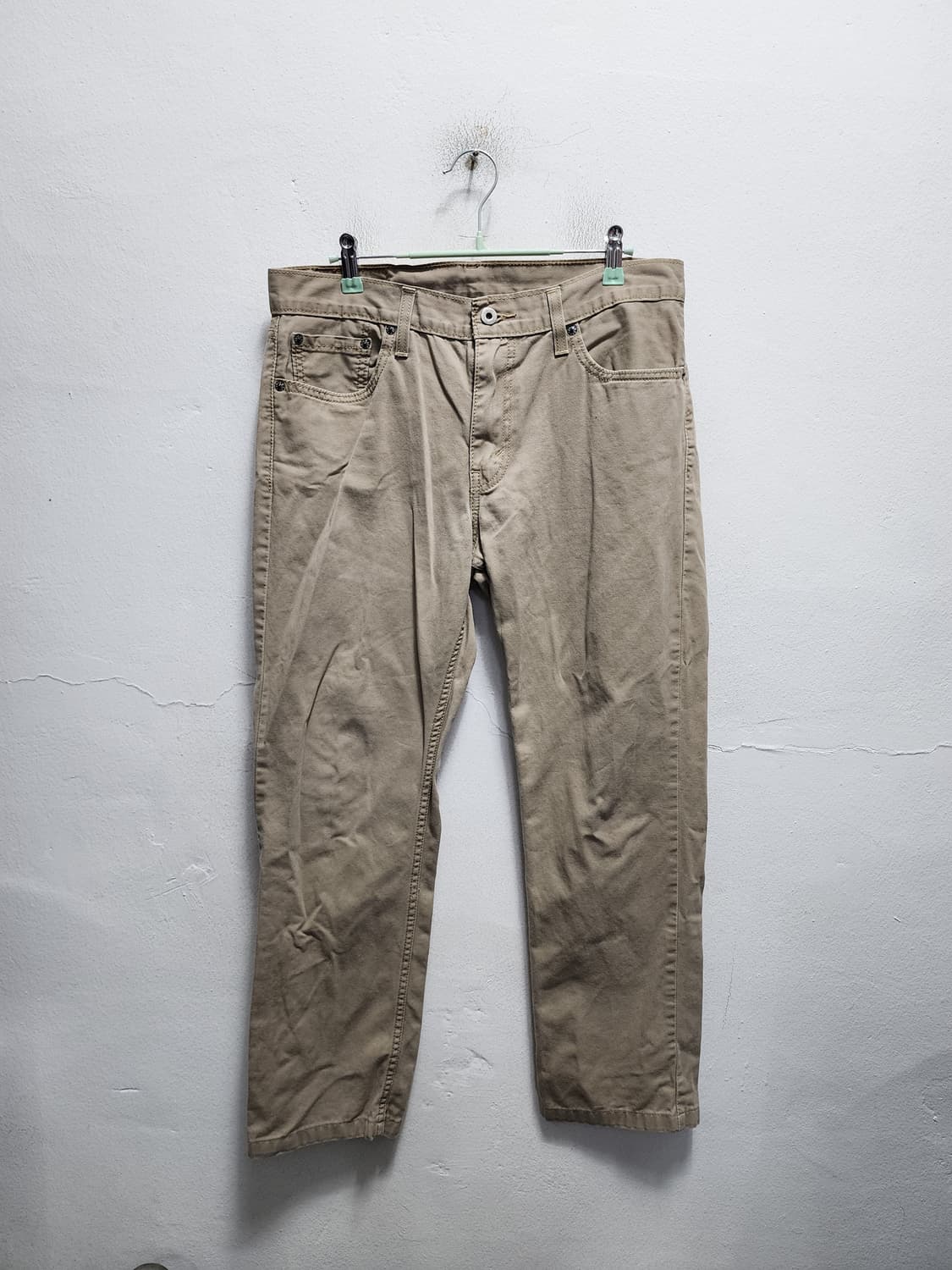 리바이스 512 화이트탭 베이지 팬츠 상품이미지2