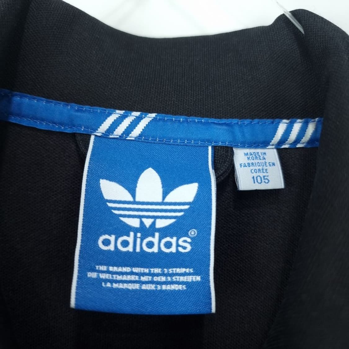 [아디다스] 유로파 져지 트랙탑 집업 자켓 블랙 M20005 상품이미지6