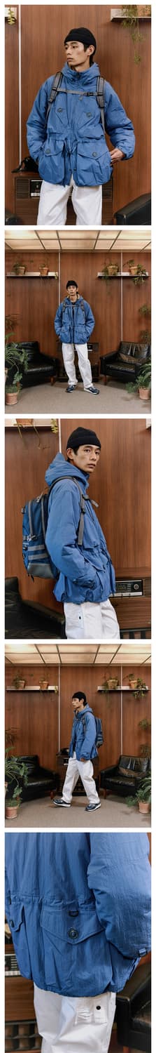 [새상품/L사이즈] 스펙테이터 에어필드 파카 블루 상품이미지4