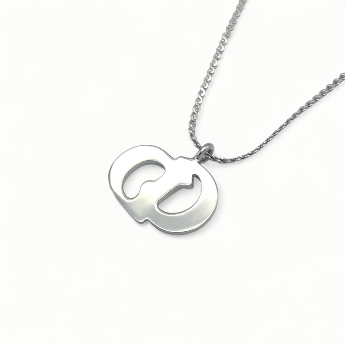 디올 라지 CD 로고 목걸이 상품이미지7