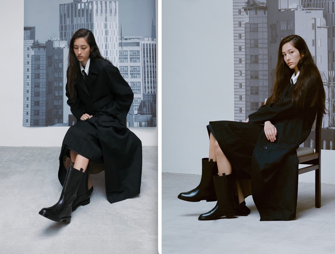 쿠에른 서울 컬렉션 미들 부츠 245 상품이미지3