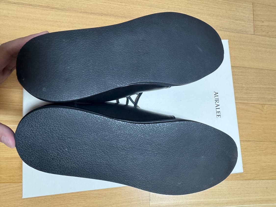 [mens9 / 270사이즈] 24FW 오라리 레더 슈즈 상품이미지7