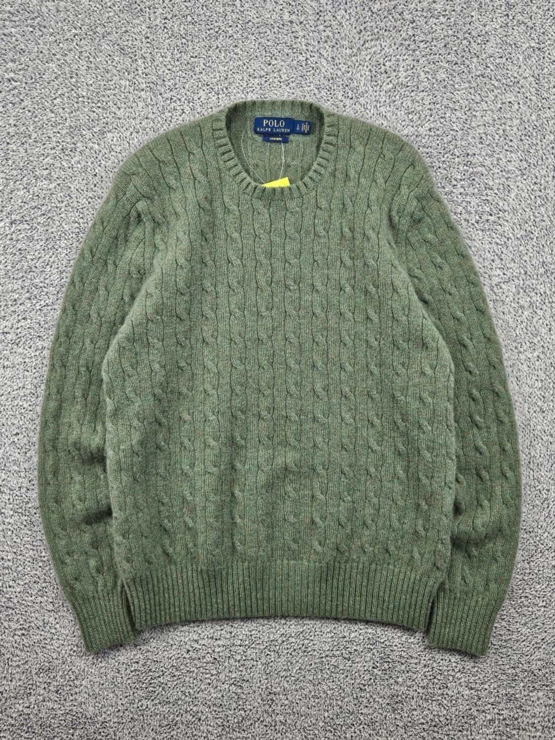 폴로랄프로렌 캐시미어 케이블 니트 스웨터 ( L ) / 11696 상품이미지1