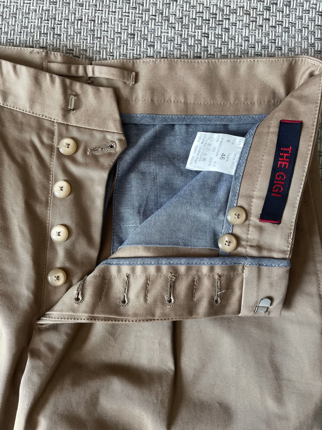 THE GIGI 베이지 치노 팬츠 상품이미지3