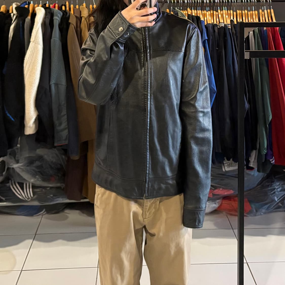 빈티지 양가죽 자켓 상품이미지3