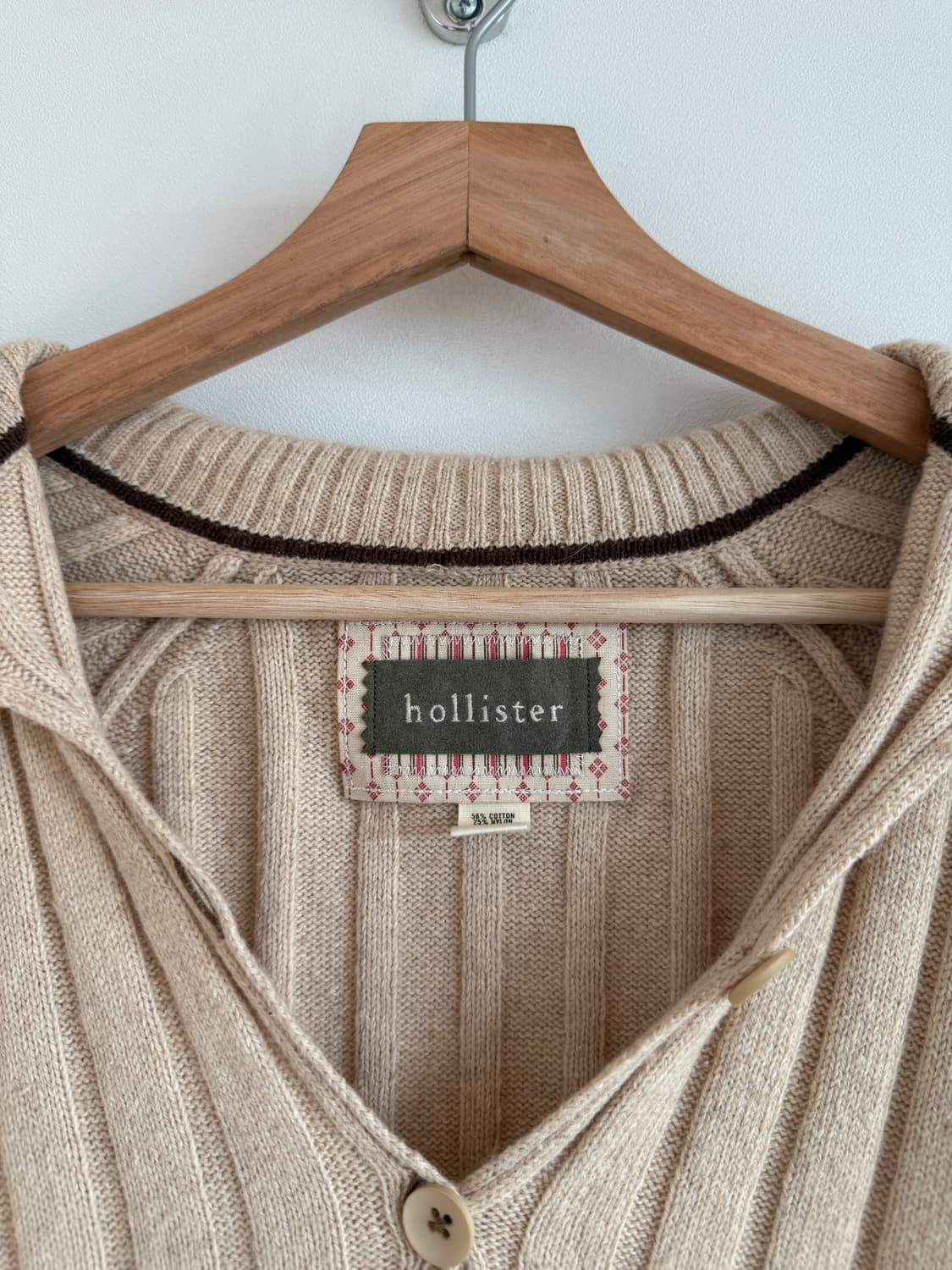 홀리스터(hollister) 코튼&울 가디건 상품이미지6