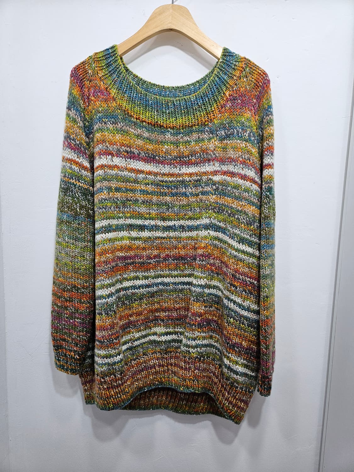 컬러풀 스트라이프 니트 스웨터 상품이미지2