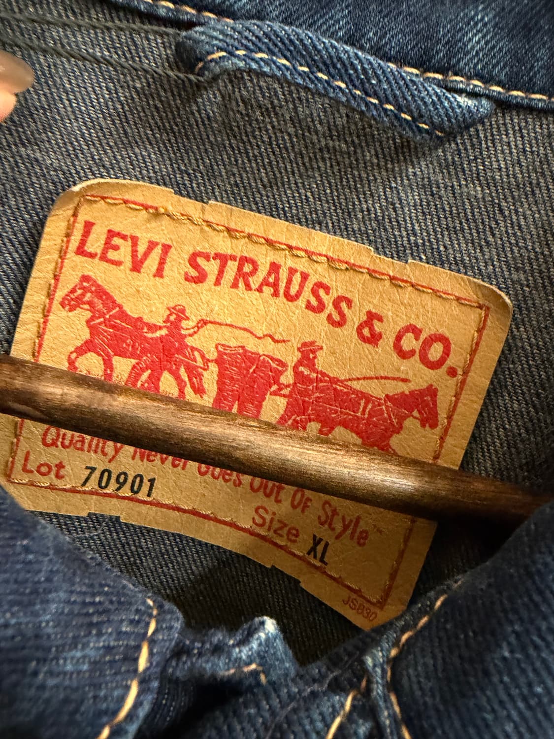 N131. 리바이스 타입원 청자켓 상품이미지2