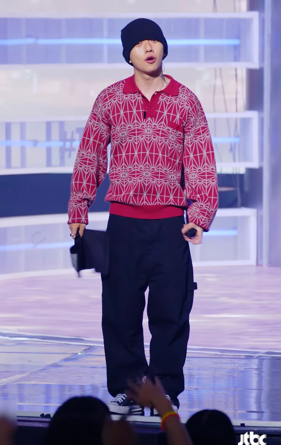 [M] 라스벳 울 폴로 셔츠 긴팔 상품이미지1