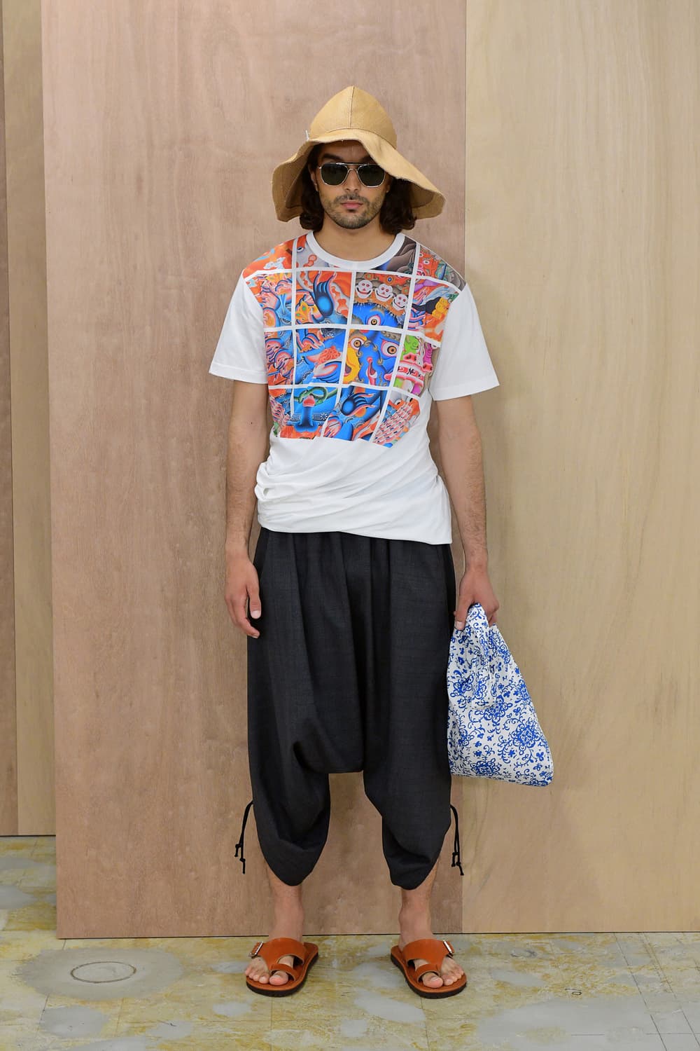 Junya watanabe 22S/S 준야 와타나베 사루엘 팬츠 XS 상품이미지1