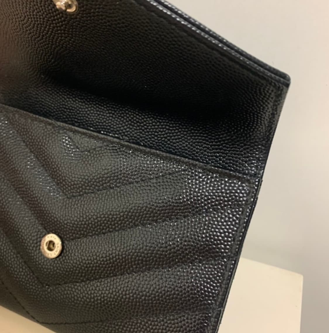 (오늘만) 생로랑 지갑 블랙 은장 풀박스 상품이미지5