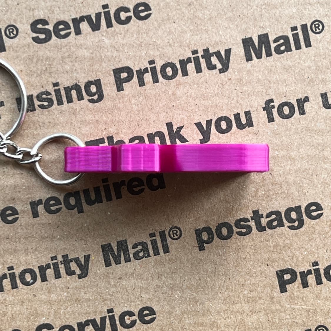 90s vtg Eye Symbol Keyring 상품이미지3