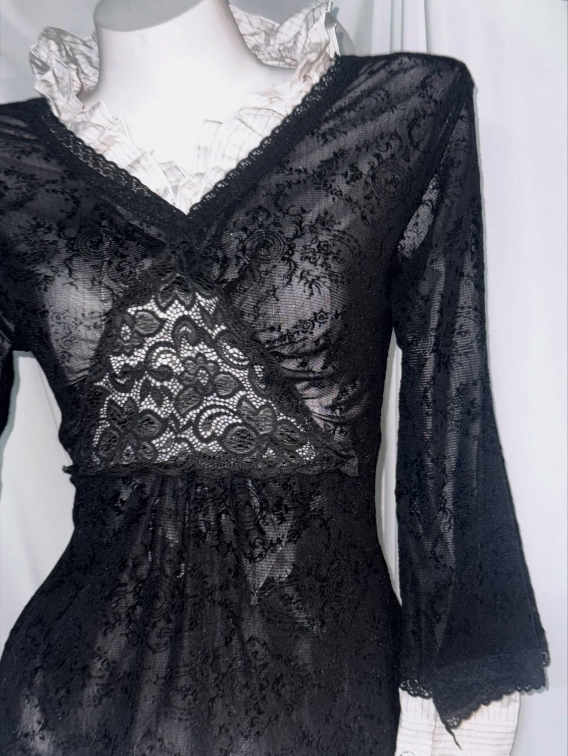 무채색 지브라 시부야갸루 딱붙 오픈숄더 코디세트 상품이미지6