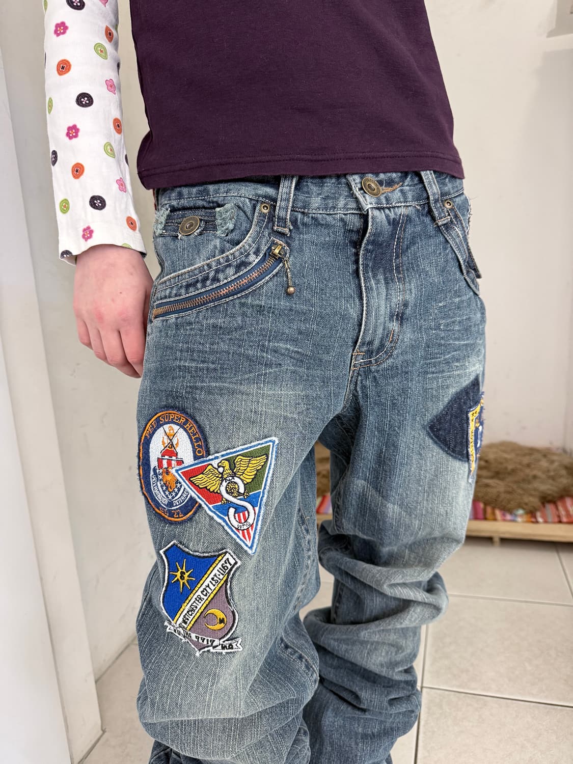 wappen jeans 상품이미지2