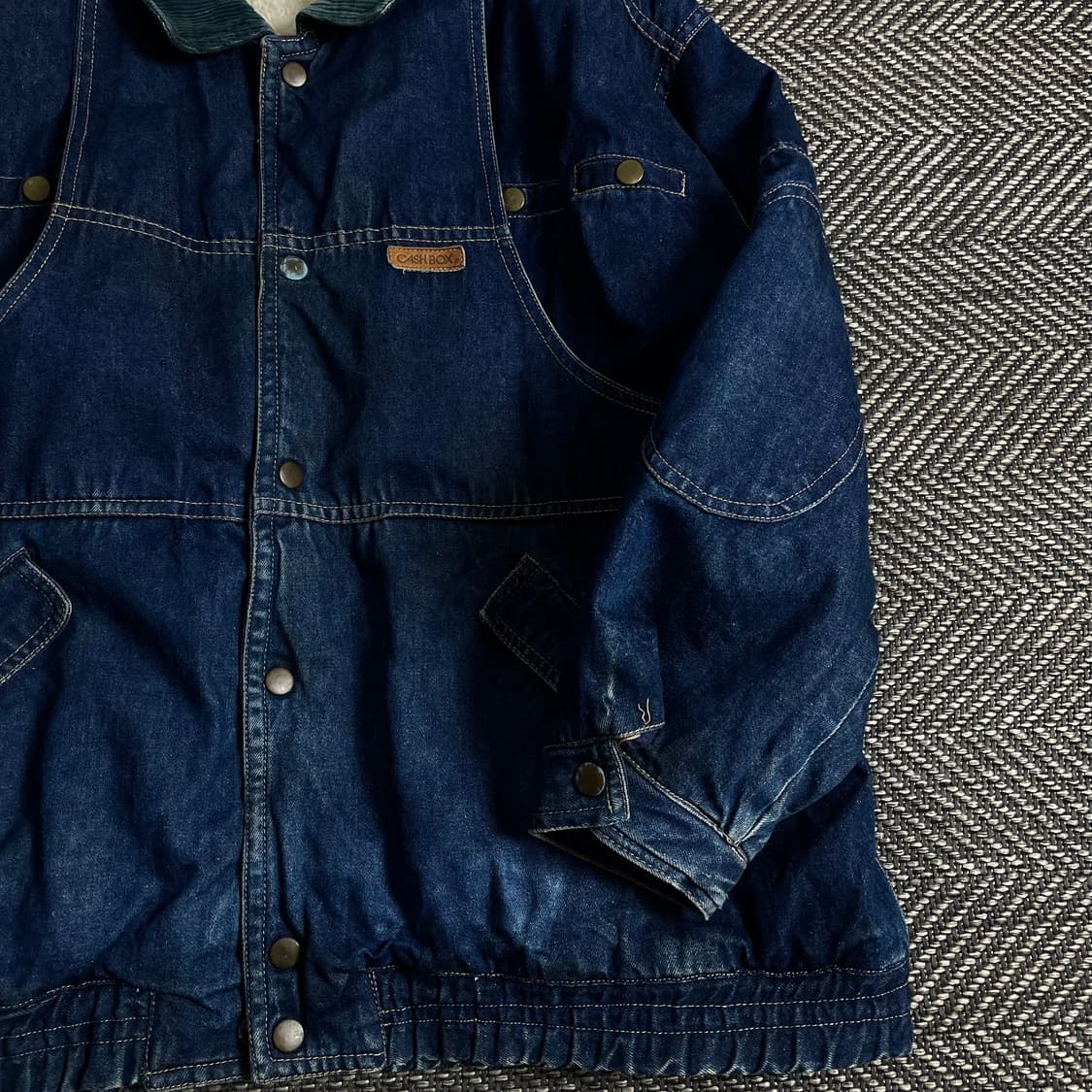 USA 오리지날 빈티지 아메카지 데님 워크 자켓y 3276 상품이미지3
