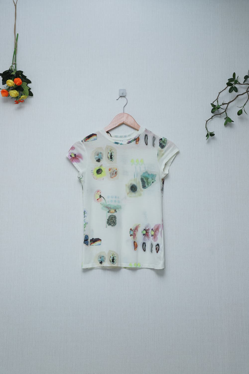 & Other Stories 아트 프린트 코튼 티셔츠 상품이미지1