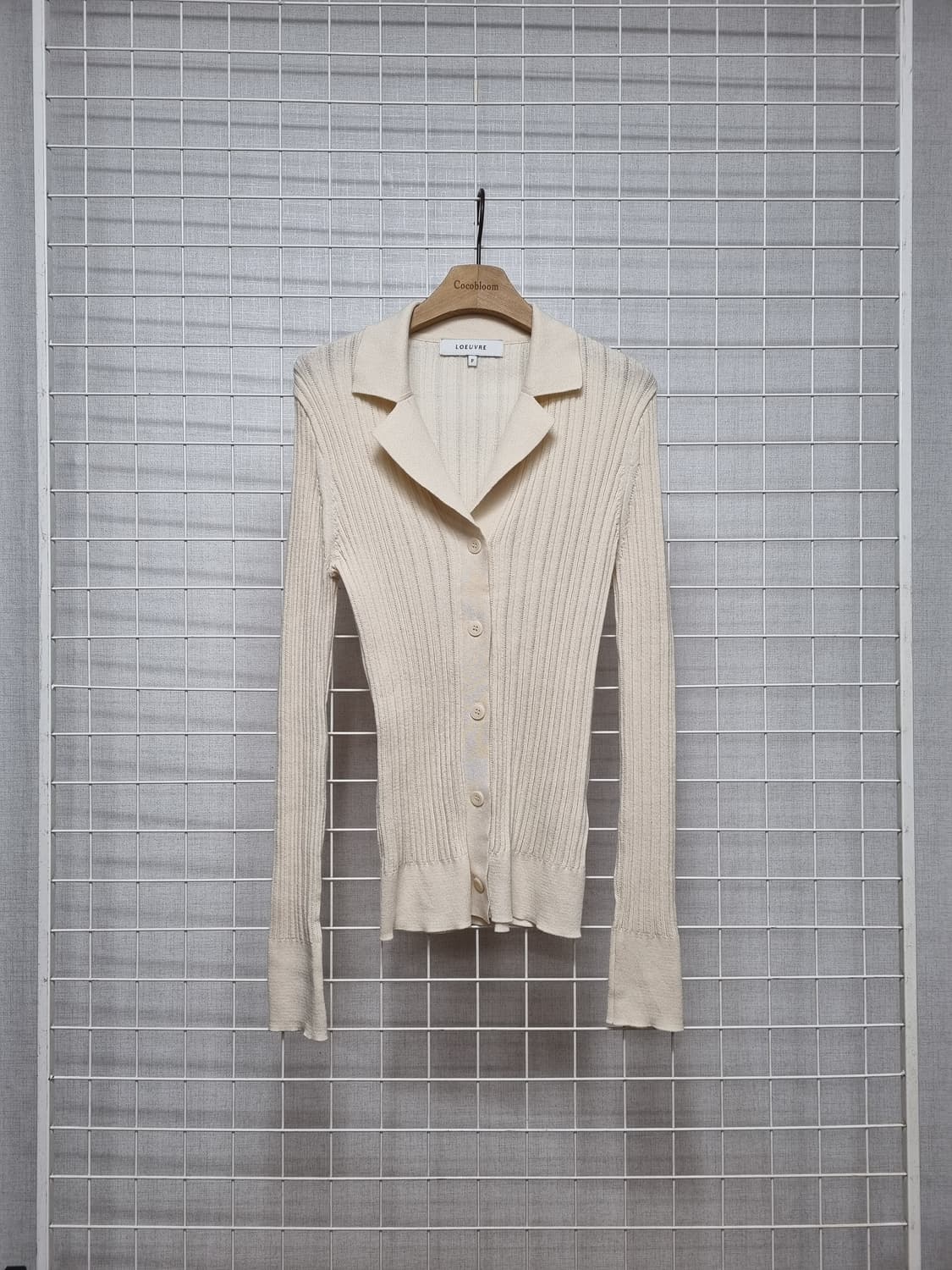루에브르 카라 니트가디건 (봄) 상품이미지3