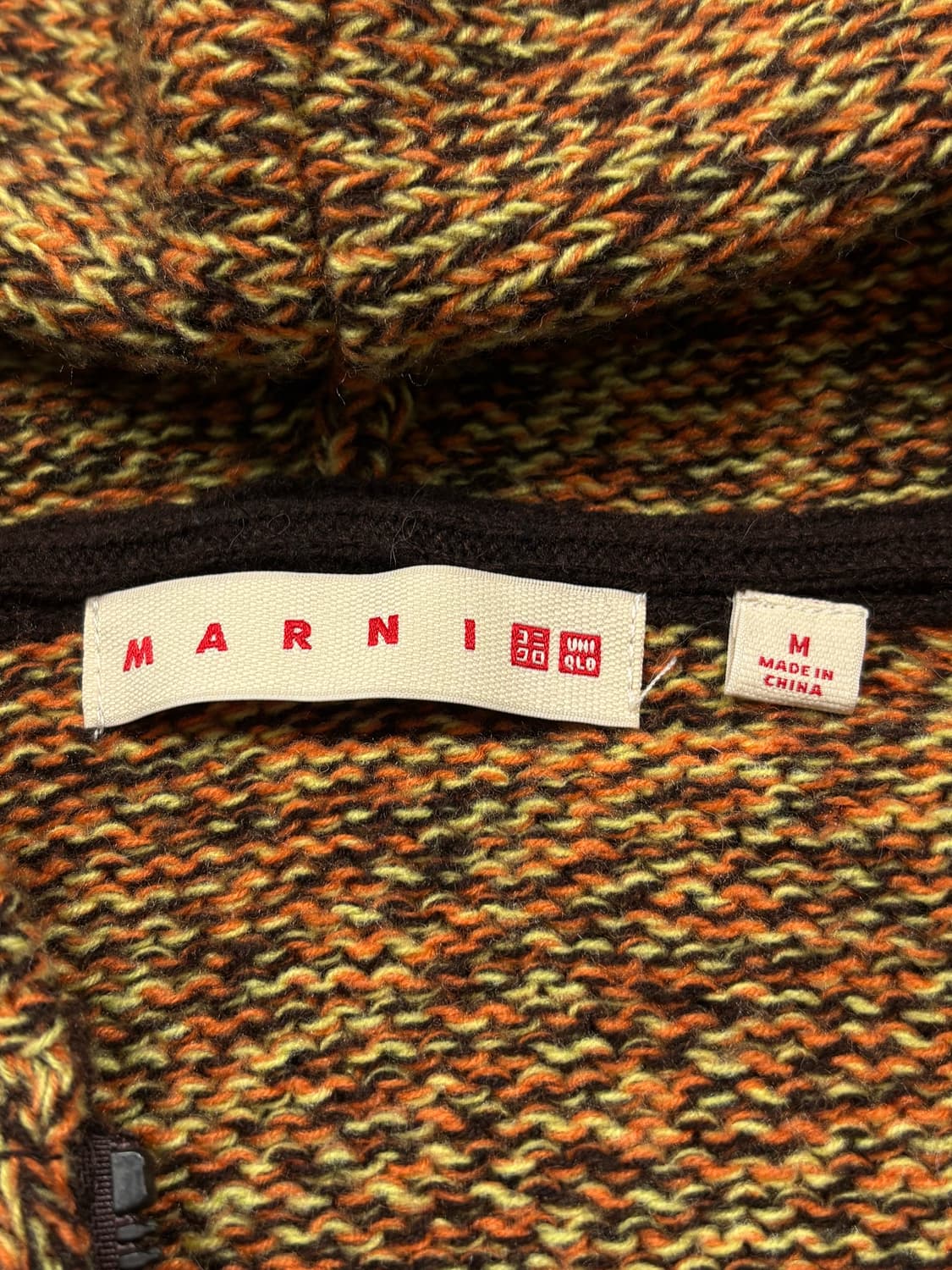 유니클로 x 마르니 니트 후드집업 상품이미지5
