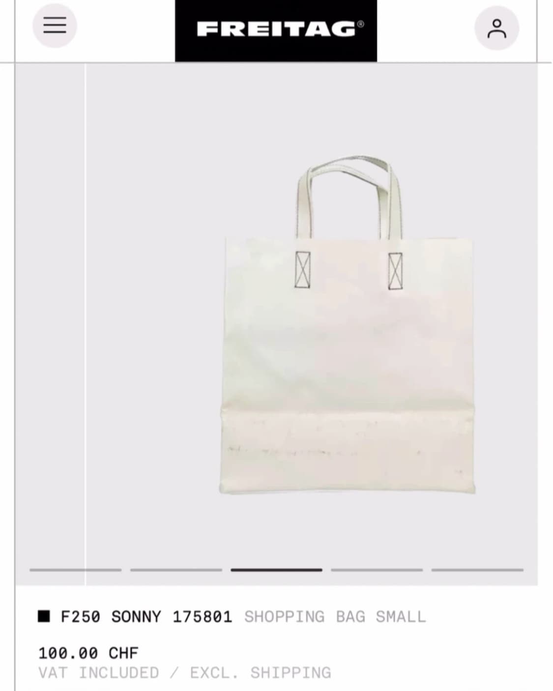 프라이탁 소니 F250  상품이미지2