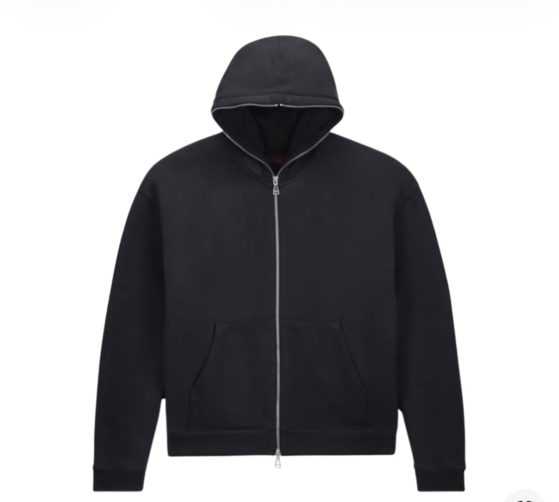 조던 x 트래비스 스캇 풀집 후드 블랙 상품이미지1