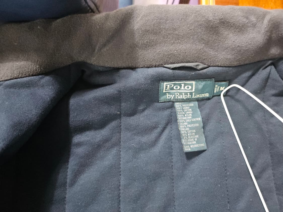 폴로 랄프로렌 네이비 페리 봄버 자켓 M 상품이미지7