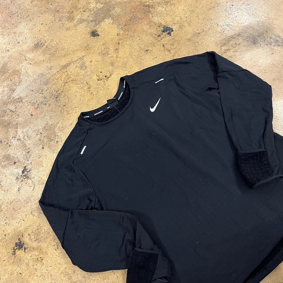 [정품/XL] 나이키 블랙 런닝 긴팔티 b19 상품이미지1