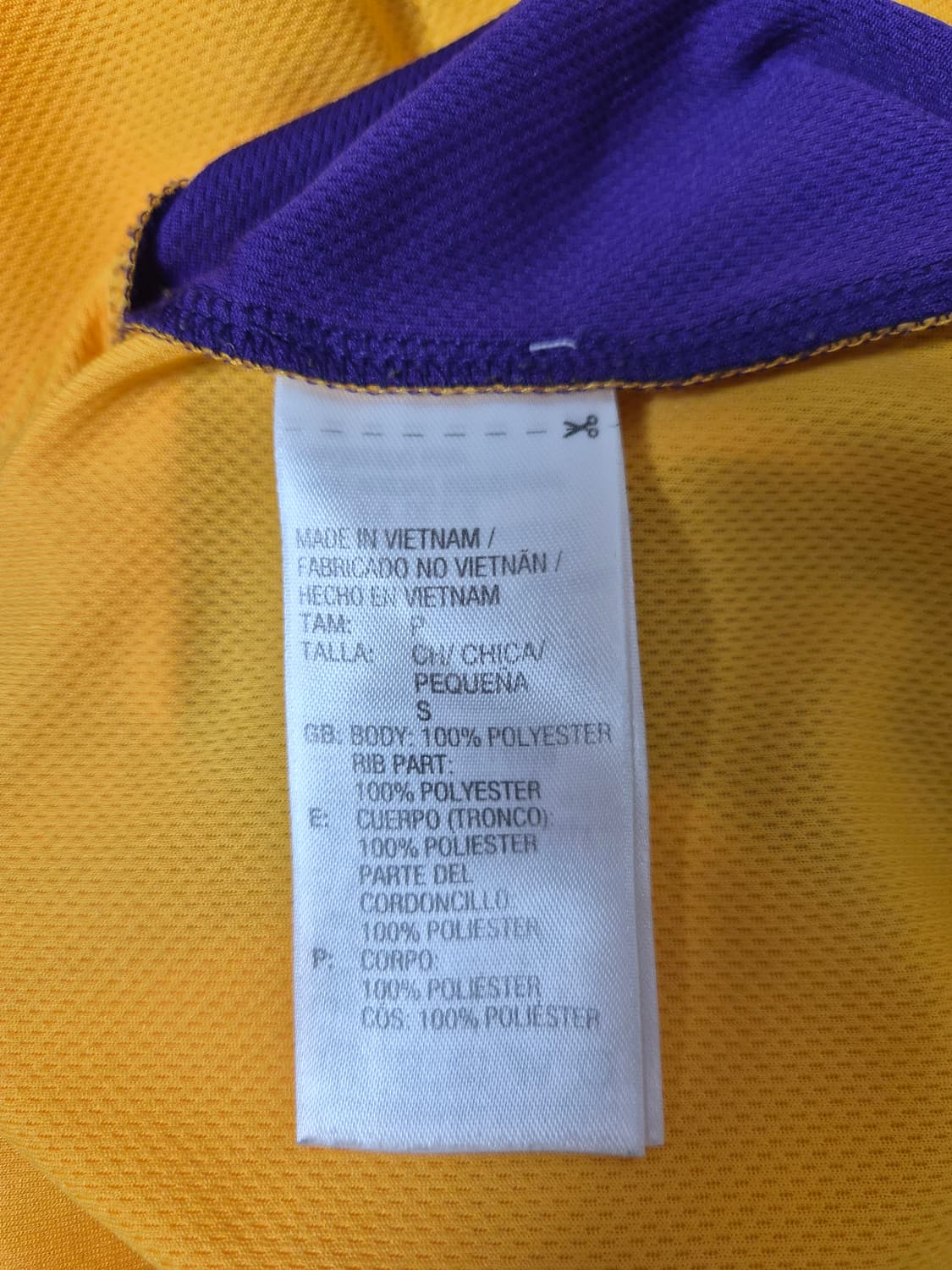 아디다스Adidas 레이커스 져지 S사이즈 - T40 상품이미지5