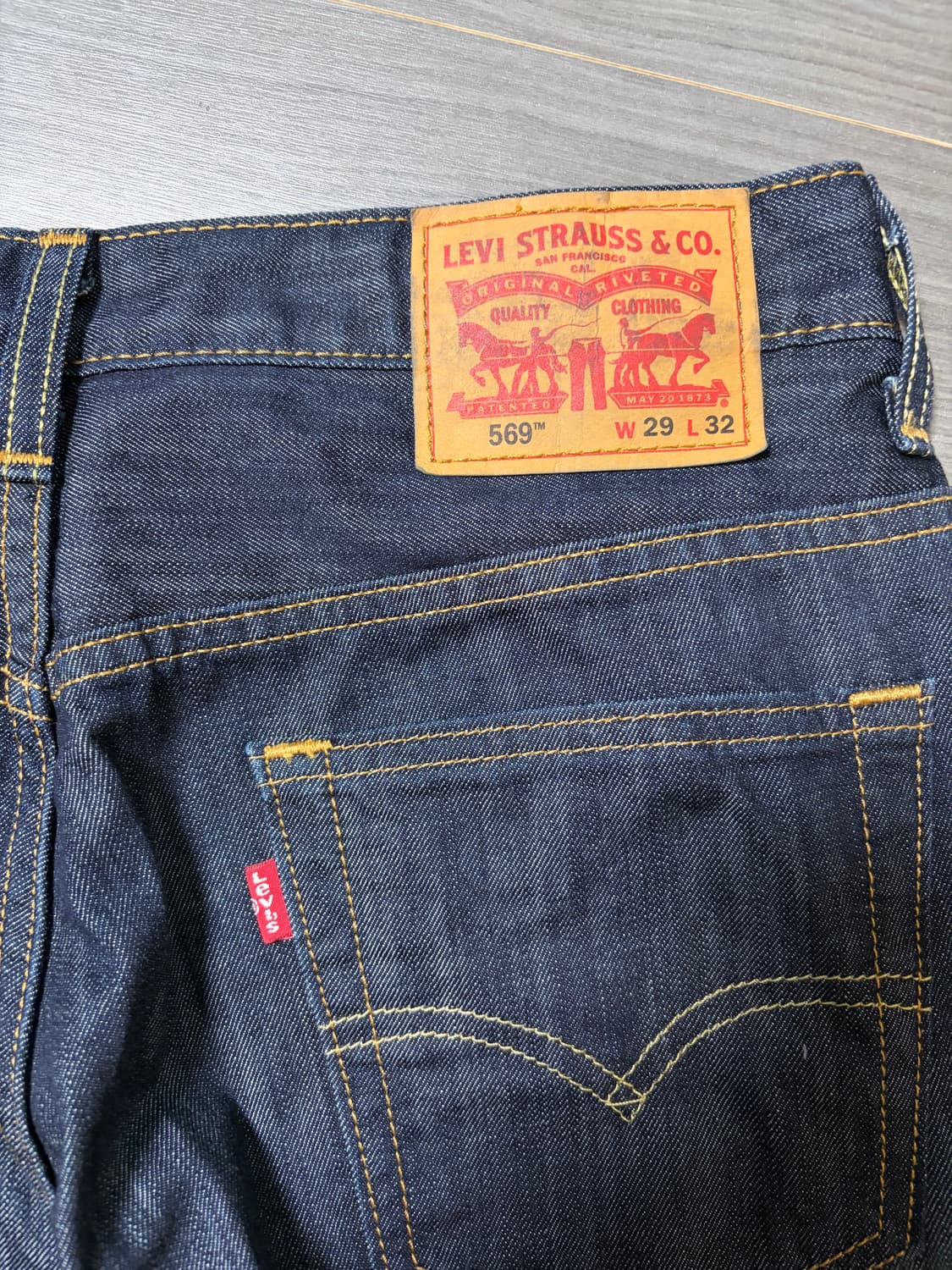 (29) 리바이스 569 루즈 스트레이트 핏 00569-0127 상품이미지4