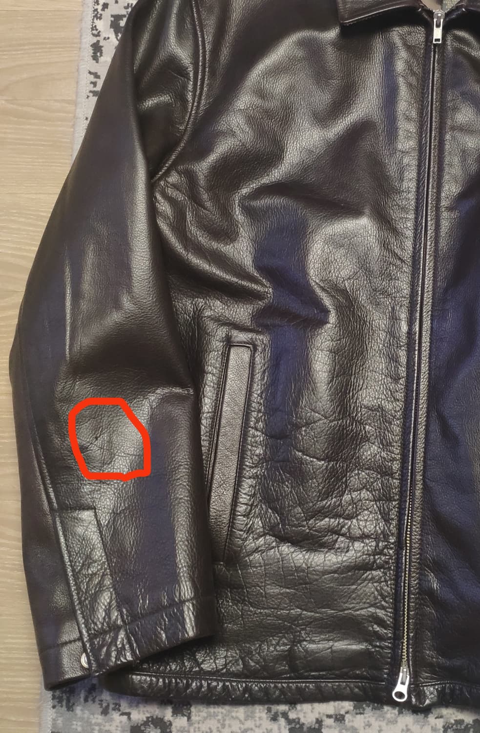 90s Banana republic 가죽자켓 (거의새거) 상품이미지9