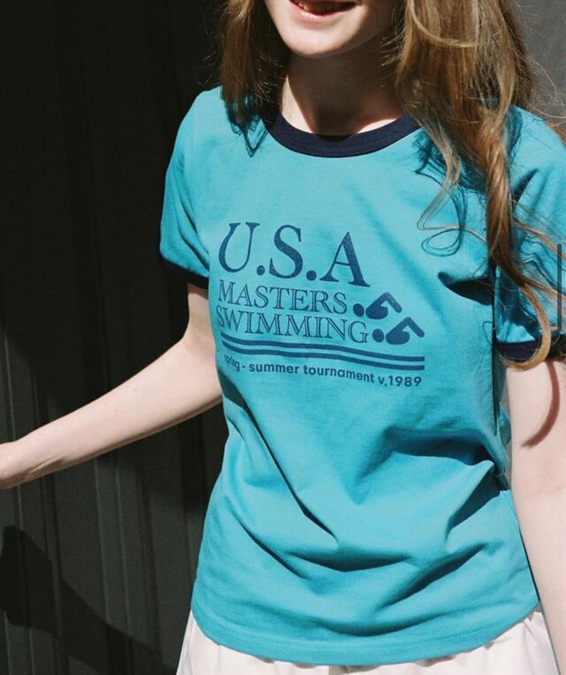 곤니치와봉쥬르 반팔티셔츠 상품이미지2