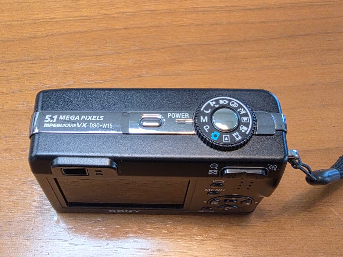 소니 사이버샷 DSC-W5 빈티지디카 상품이미지6