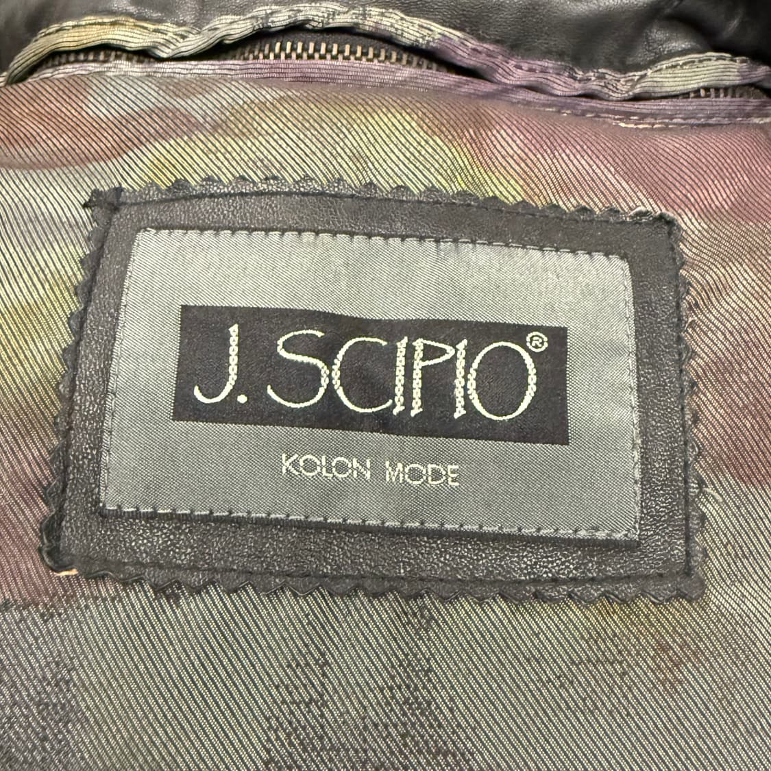 [정품/95] J. SCIPIO 빈티지 가죽 봄버 자켓 상품이미지6