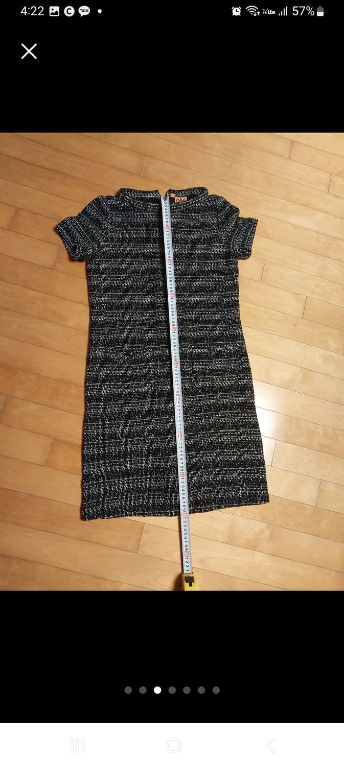 토리버치 니트 트위드 원피스 상품이미지3