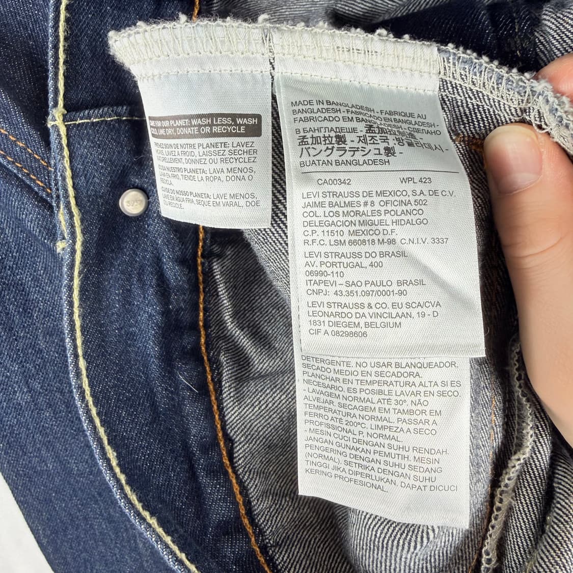 (105) 리바이스 72334 트러커 진청 데님 자켓 상품이미지6