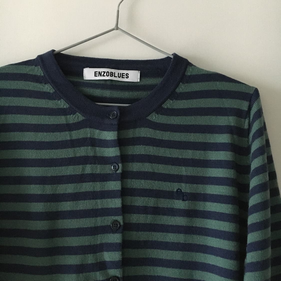 엔조블루스 클래식 스트라이프 가디건 상품이미지2