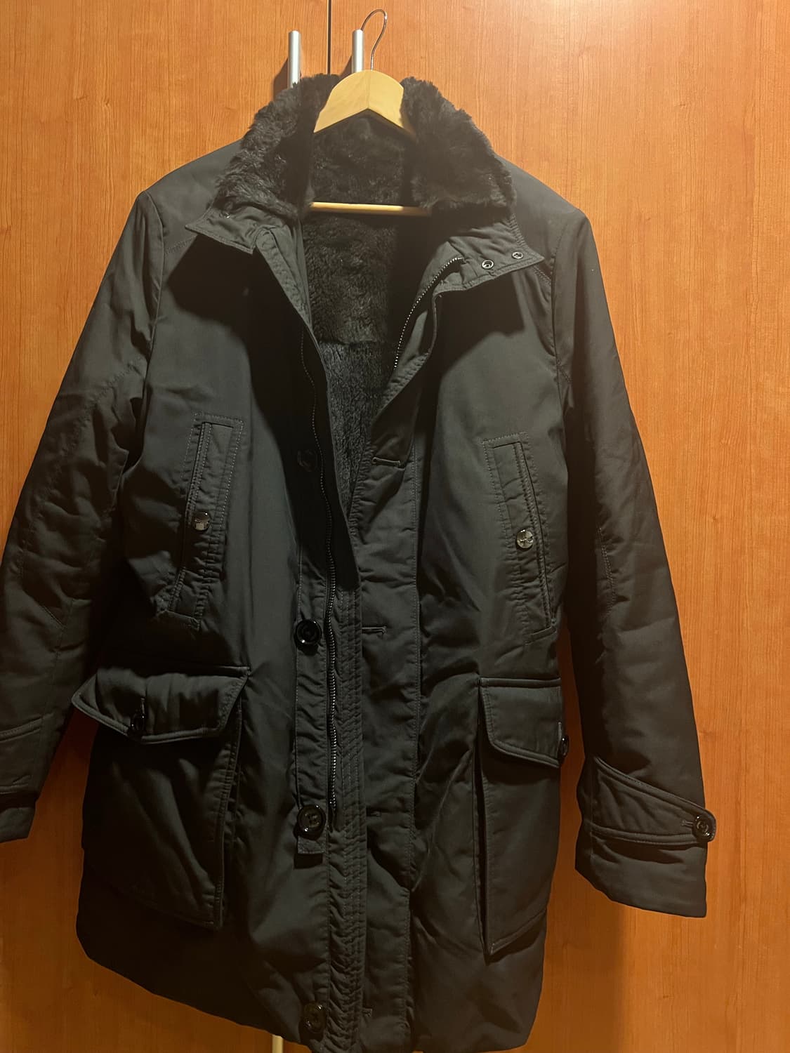 알레그리 래빗퍼 야상코트 상품이미지1