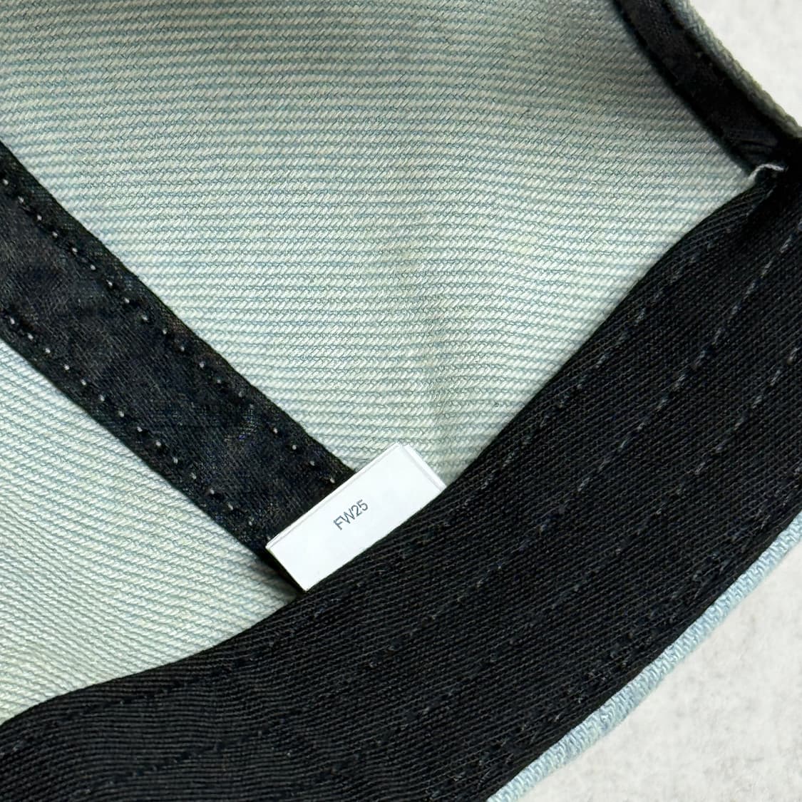 슈프림 볼캡 피그먼트 코티드 투톤 S 로고 6-패널 데님 - 25FW 상품이미지6