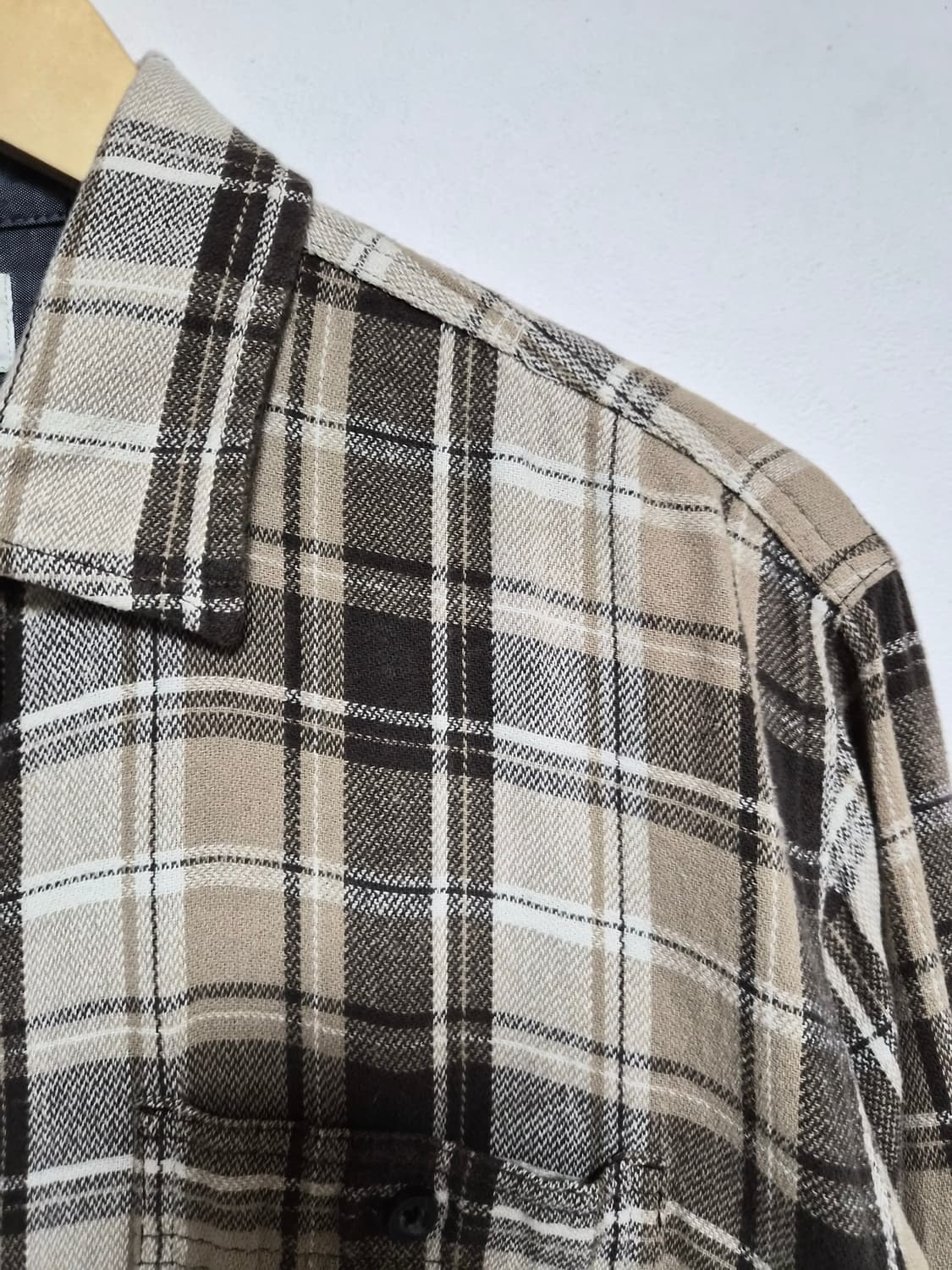 랭글러Wrangler 체크 셔츠 L사이즈 - S354 상품이미지2