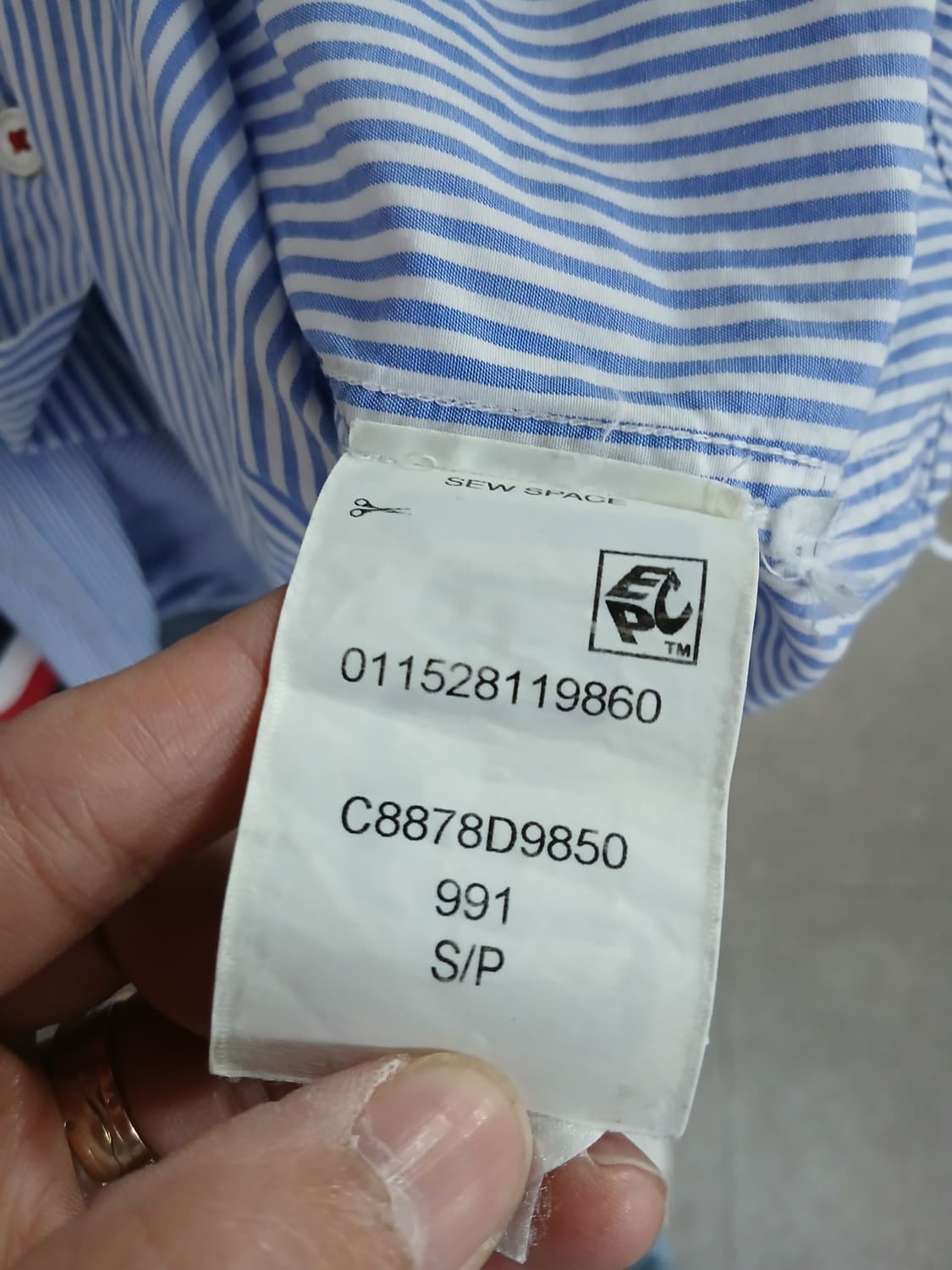 타미힐피거 스트라이프 긴팔 셔츠 상품이미지5