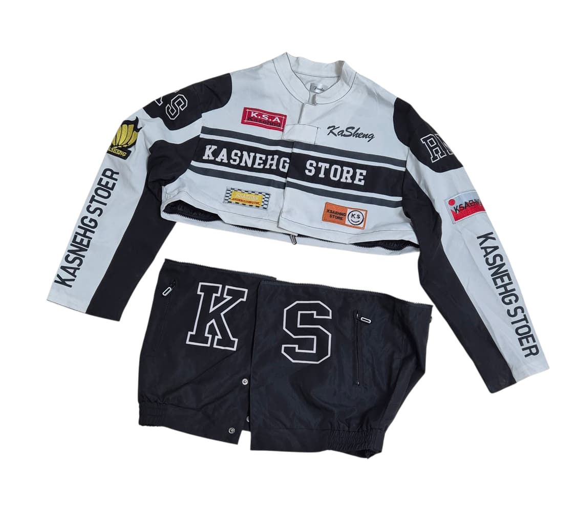 Vintage 레이싱 바람막이 자켓 상품이미지3